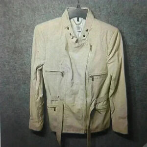 Cache Women's Belted Biker Jacket - size small